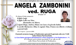 annuncio Zambonini Angela