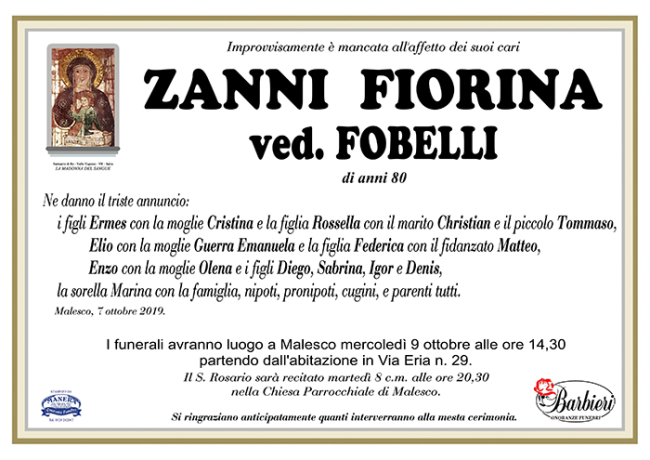 annuncio Zanni Fiorina