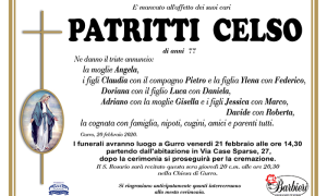 annuncio Patritti Celso