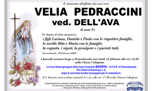 annuncio Velia Pedraccini