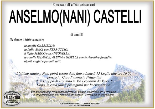 anselmone nani castelli