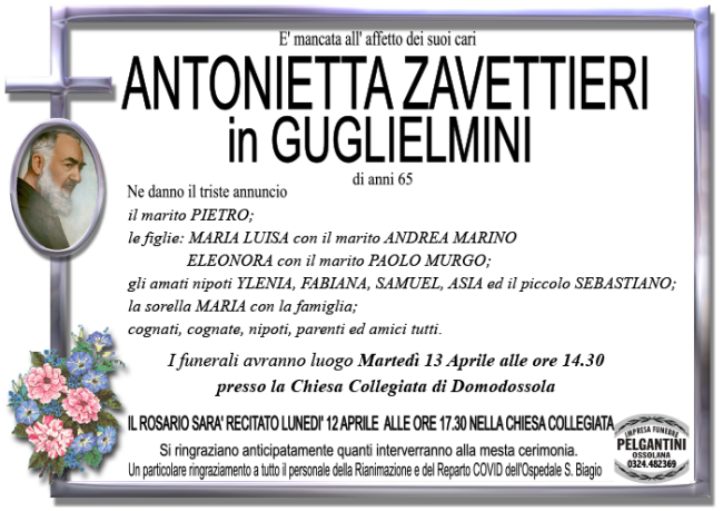 antonietta guglielimini ZAVETTIERI