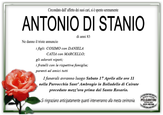 antonio DI STANIO