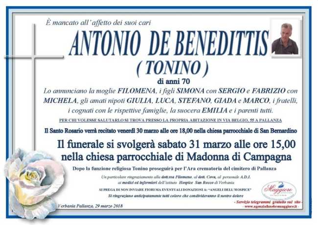 antonio de benedittis