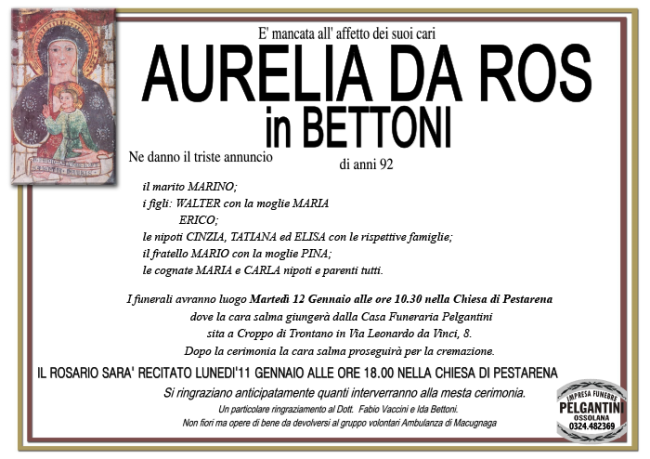 aurelia bettoni DA ROS