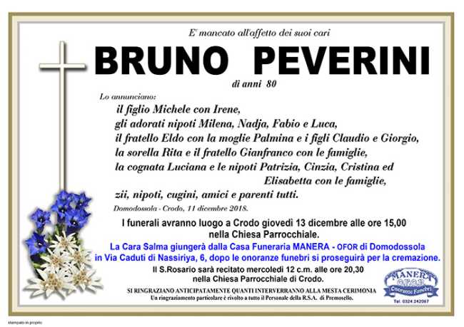 bruno peverini