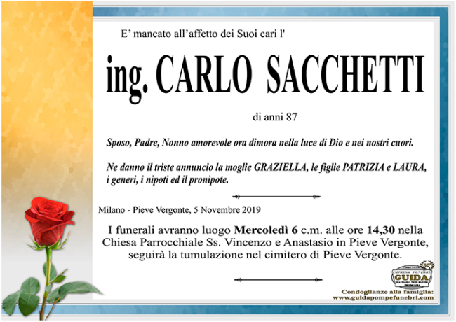carlo SACCHETTI