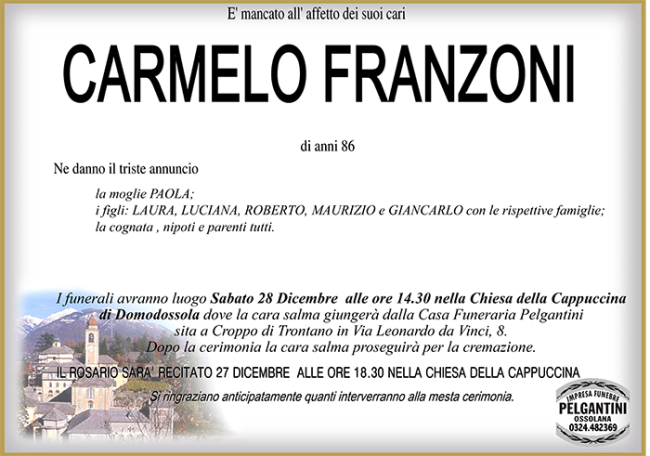 carmelo franzoni