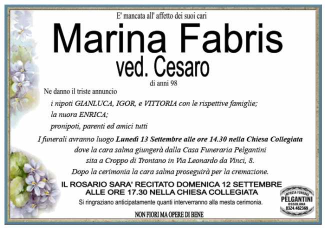 cesareo FABRIS