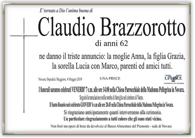 claudio brazzorotto