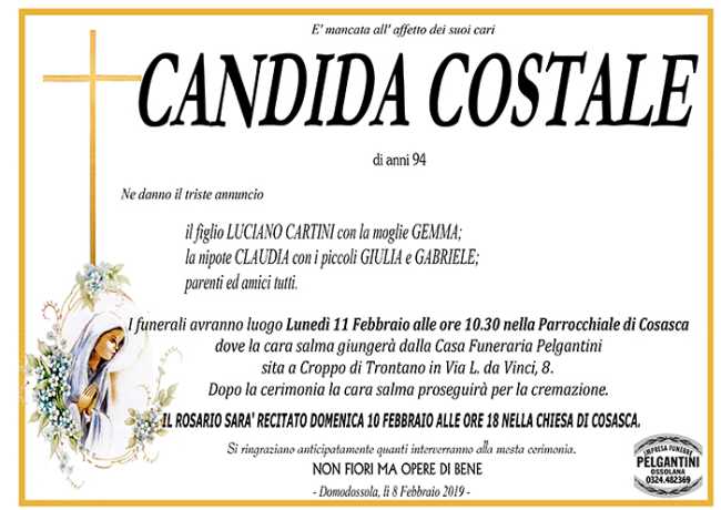 costale candida