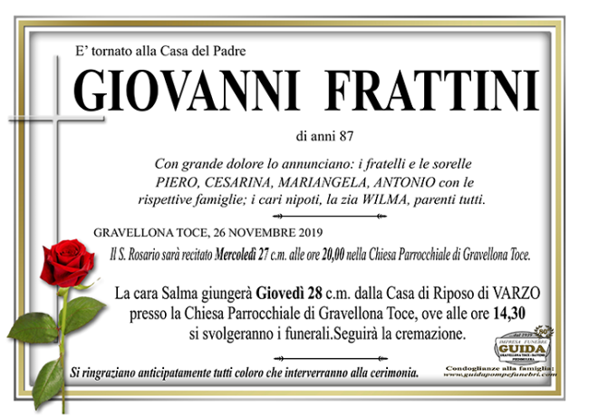 cusio giovanni FRATTINI