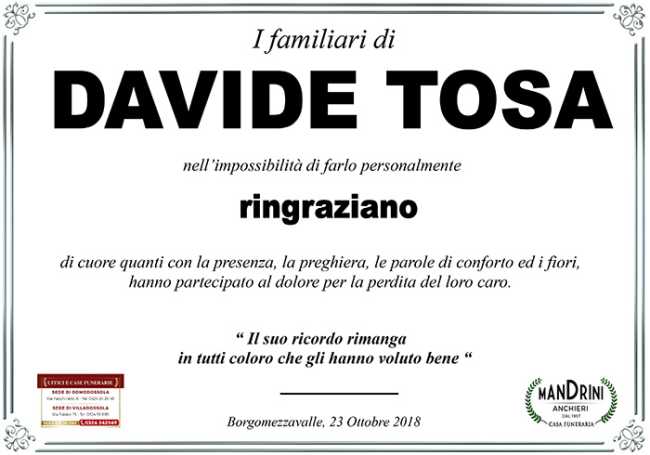davide tosa