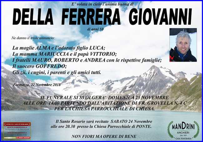 della ferrera giovanni