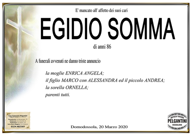 egidio SOMMA