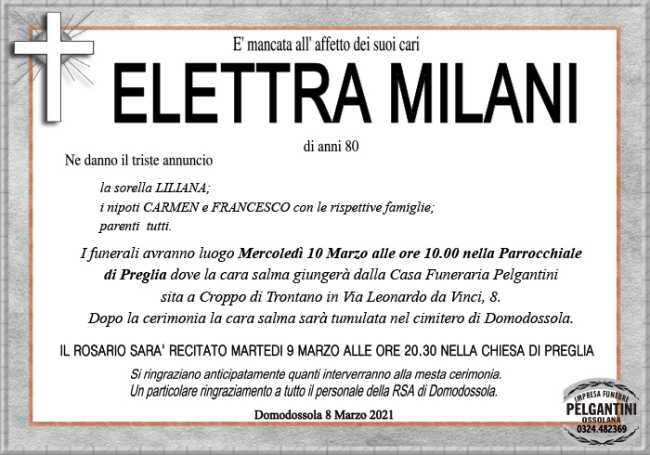 elettra MILANI