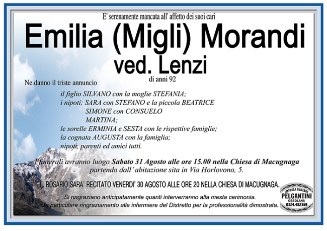 emilia MORANDI
