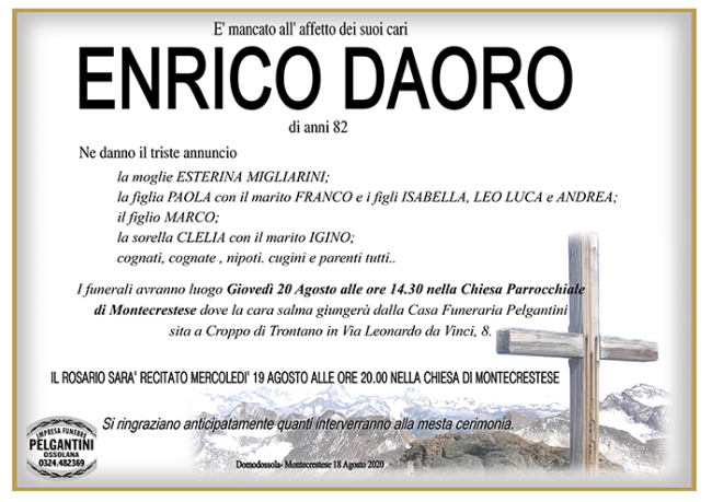 enrico daoro