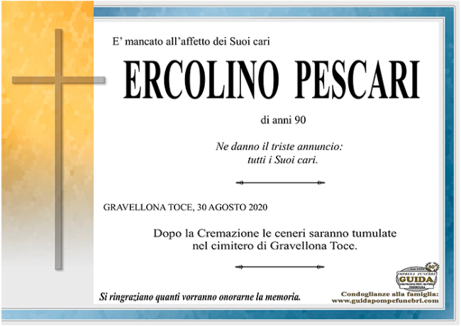 ercolino PESCARI