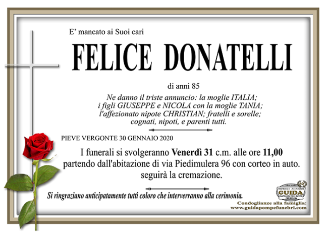 felice DONATELLI
