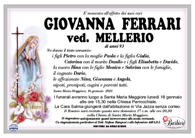 ferrari ANN 2 MAD REQUIEM Giovanna Ferrari