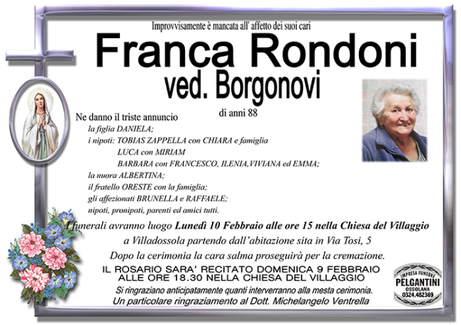 franca RONDONI1