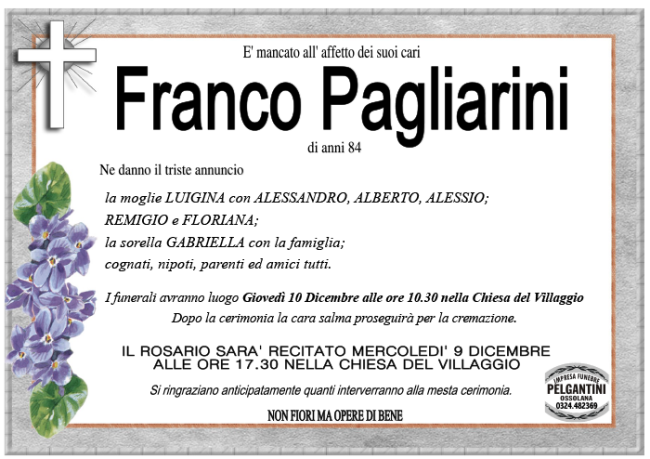 franco PAGLIARINI