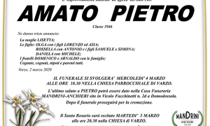 funebre AMATO PIETRO