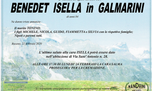 funebre BENEDET ISELLA