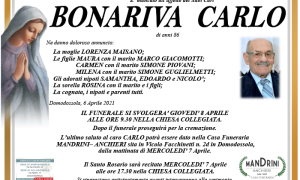 funebre BONARIVA CARLO