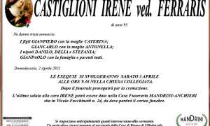 funebre CASTIGLIONI IRENE