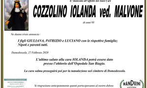 funebre COZZOLINO IOLANDA