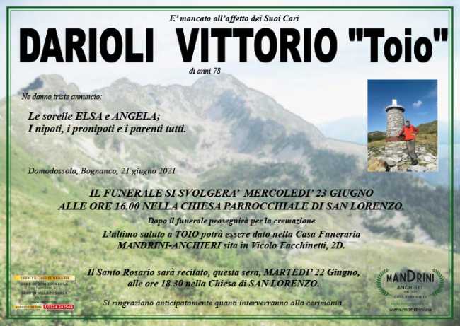 funebre DARIOLI VITTORIO
