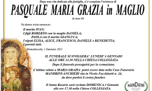 funebre PASQUALE MARIA GRAZIA