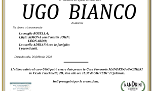 funebre UGO BIANCO