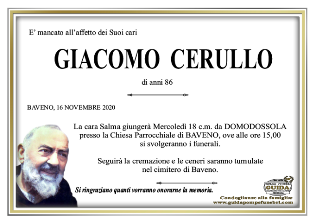 giacomo CERULLO