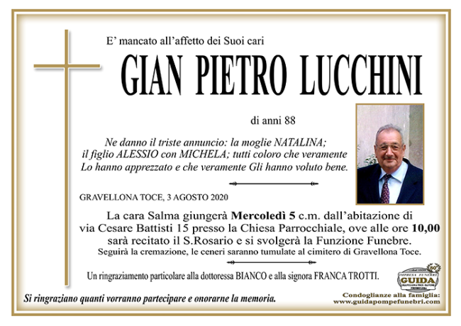 gian pietro LUCCHINI