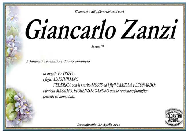 giancarlo zanzi