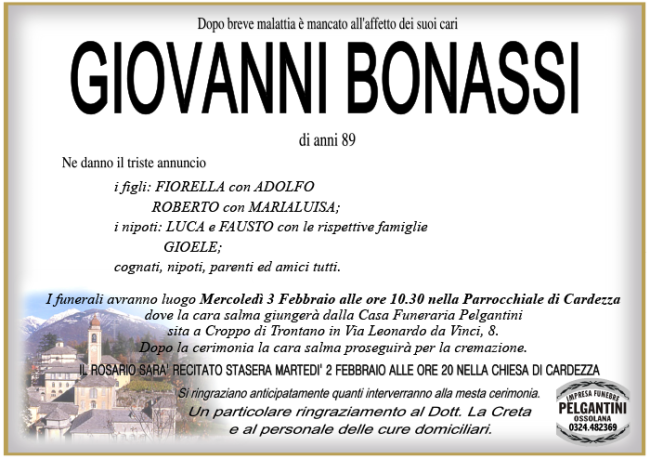 giovanni BONASSI