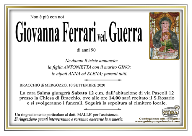 giovanni ferrara GUERRA 1
