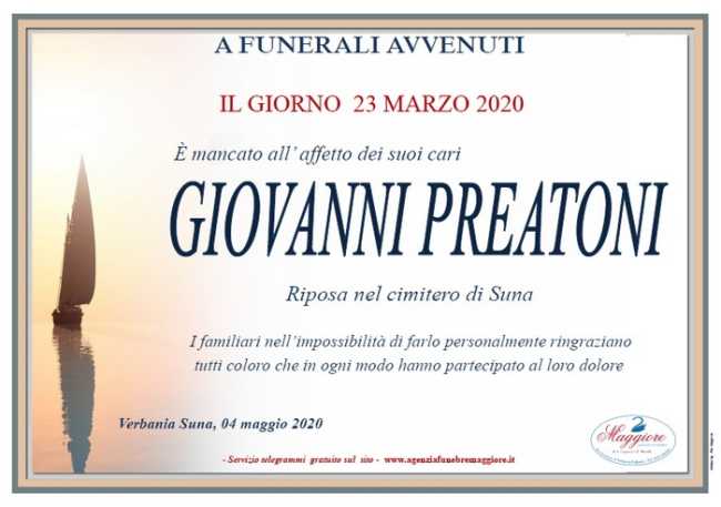 giovanni preatoni