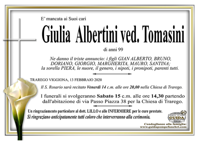 giulia albertini TOMASINI