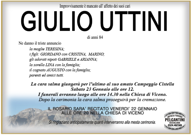 giulio UTTINI