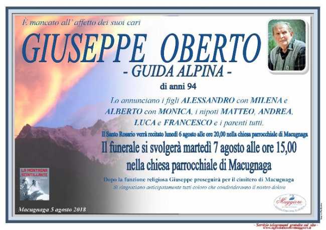 giuseppe oberto