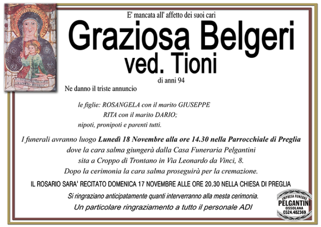 graziosa BELGERI