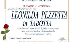 leonilda pezzetta in tabotta