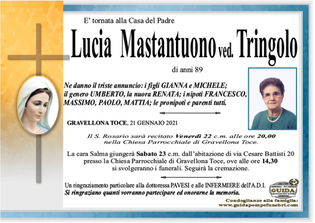 lucia MASTANTUONO TRINGOLO