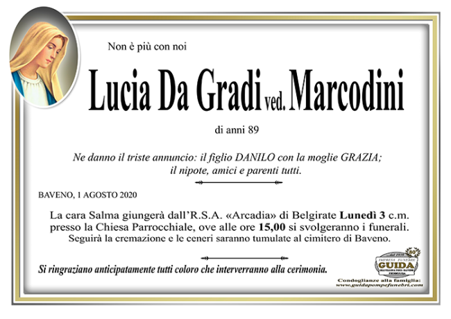 lucia da gradi MARCODINI
