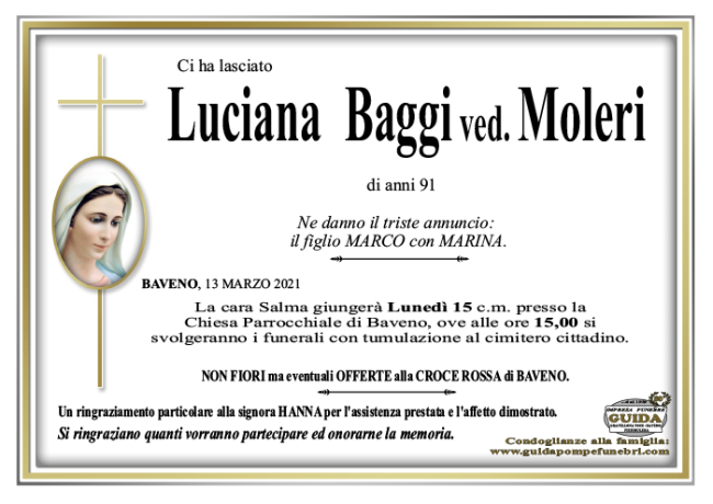 luciana moleri BAGGI