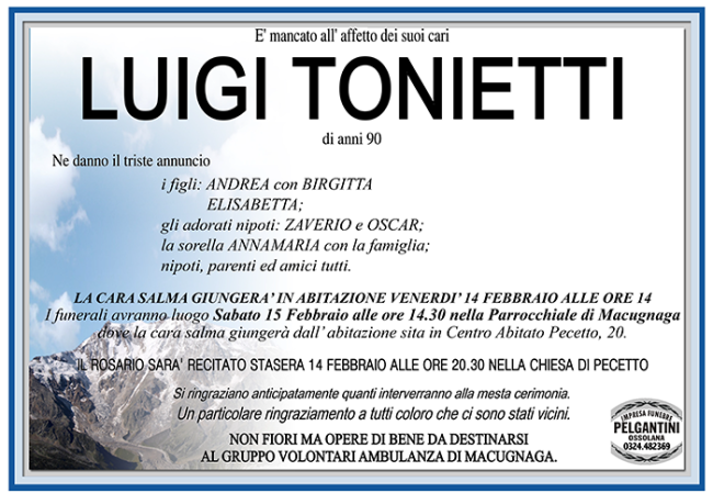 luigi TONIETTI